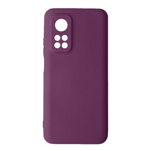 Nettech Xiaomi Mi 10T Uyumlu Nano Arka Koruma Kılıf (Mürdüm) NT-87676