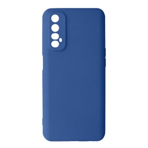 Nettech Realme 7 Uyumlu Nano Arka Koruma Kılıf (Lacivert) NT-87628