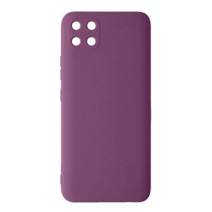 Nettech Realme C11 4G Uyumlu Nano Arka Koruma Kılıf (Mürdüm) NT-87612