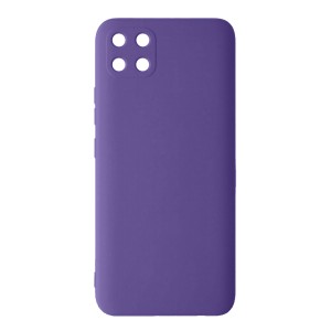 Nettech Realme C11 4G Uyumlu Nano Arka Koruma Kılıf (Mor) NT-87610