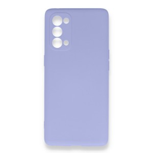Nettech Oppo Reno 5 Uyumlu Nano Arka Koruma Kılıf (Lila) NT-87587