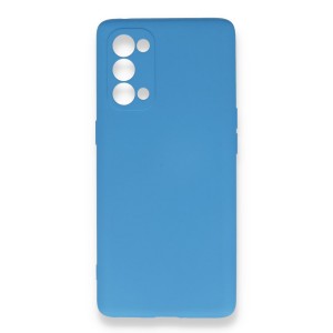 Nettech Oppo Reno 5 Uyumlu Nano Arka Koruma Kılıf (Mavi) NT-87582