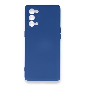 Nettech Oppo Reno 5 Uyumlu Nano Arka Koruma Kılıf (Lacivert) NT-87580