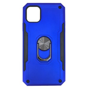 Nettech Apple iPhone 11 Uyumlu Panzer Seri Arka Koruma Kılıf (Lacivert) VR-20295