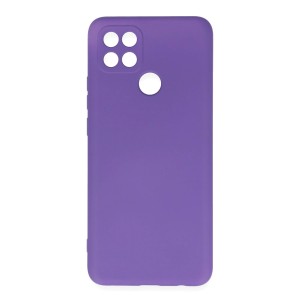Nettech Oppo A15 Uyumlu Nano Arka Koruma Kılıf (Mor) NT-87538