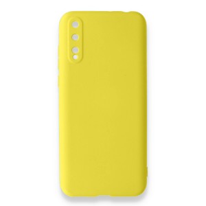 Nettech Huawei P Smart S Uyumlu Nano Arka Koruma Kılıf (Sarı) NT-87516