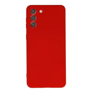 Nettech Samsung Galaxy S21 Plus Uyumlu Nano Arka Koruma Kılıf (Kırmızı) NT-87459