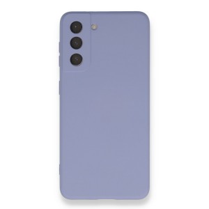 Nettech Samsung Galaxy S21 Uyumlu Nano Arka Koruma Kılıf (Lila) NT-87457