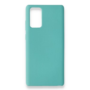 Nettech Samsung Galaxy Note 20 Uyumlu Nano Arka Koruma Kılıf (Turkuaz) NT-87415
