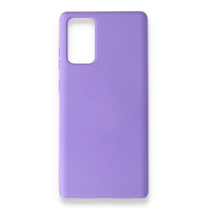 Nettech Samsung Galaxy Note 20 Uyumlu Nano Arka Koruma Kılıf (Mor) NT-87413