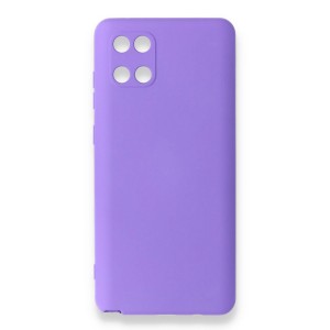 Nettech Samsung Galaxy Note 10 Lite Uyumlu Nano Arka Koruma Kılıf (Mor) NT-87408
