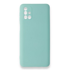 Nettech Samsung Galaxy M31S Uyumlu Nano Arka Koruma Kılıf (Turkuaz) NT-87350
