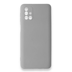 Nettech Samsung Galaxy M31S Uyumlu Nano Arka Koruma Kılıf (Gri) NT-87349