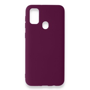 Nettech Samsung Galaxy M31 Uyumlu Nano Arka Koruma Kılıf (Mürdüm) NT-87340