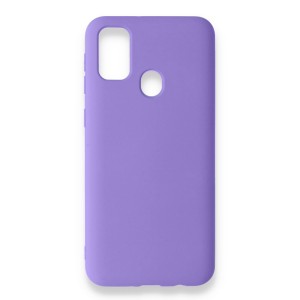 Nettech Samsung Galaxy M31 Uyumlu Nano Arka Koruma Kılıf (Mor) NT-87339