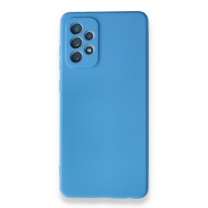 Nettech Samsung Galaxy A72 Uyumlu Nano Arka Koruma Kılıf (Mavi) NT-87333