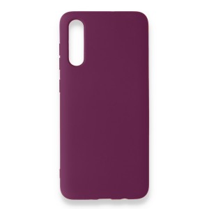 Nettech Samsung Galaxy A70 Uyumlu Nano Arka Koruma Kılıf (Mürdüm) NT-87323