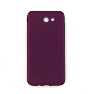Nettech Samsung Galaxy J720 J7 2017 Uyumlu Suide Arka Koruma Kılıf (Mürdüm) VR-1656