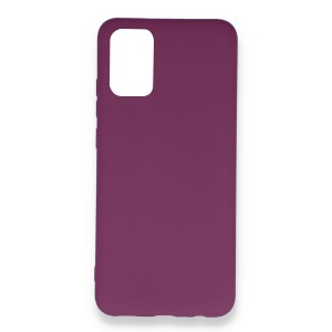 Nettech Samsung Galaxy A02S Uyumlu Nano Arka Koruma Kılıf (Mürdüm) NT-87279