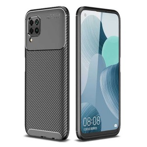 Nettech Huawei P40 Lite Uyumlu Auto Seri Arka Koruma Kılıf (Siyah) NT-88395