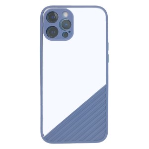 Nettech Apple iPhone 12 Pro Max Uyumlu Tırtıklı Seri Arka Koruma Kılıf (Füme) NT-88180