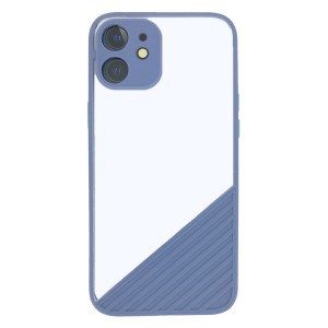 Nettech Apple iPhone 12 Uyumlu Tırtıklı Seri Arka Koruma Kılıf (Füme) NT-88217