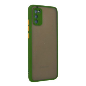 Nettech Samsung Galaxy A02S Uyumlu Kamera Lens Korumalı Arka Koruma Kılıf (Açık Yeşil) NT-88301