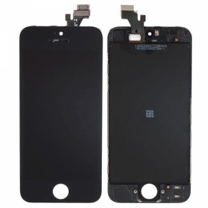 Teknonet Apple iPhone 5 Uyumlu AA Kalite Lcd+Dokunmatik+Çıtalı (Siyah) VR-1674