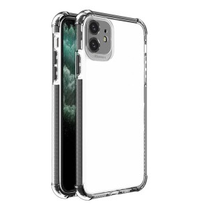 Nettech Apple iPhone 12 Uyumlu Renkli Şeffaf Seri Arka Koruma Kılıf (Çeşitli Renk) NT-88346
