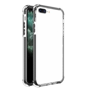 Nettech Apple iPhone 7 Plus Uyumlu Renkli Şeffaf Seri Arka Koruma Kılıf (Çeşitli Renk) NT-88349