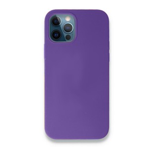 Nettech Apple iPhone 12 Uyumlu Nano Arka Koruma Kılıf (Mor) NT-87242