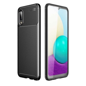 Nettech Samsung Galaxy A02 Uyumlu Auto Seri Arka Koruma Kılıf (Siyah) NT-88350