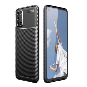 Nettech Oppo A52 Uyumlu Auto Seri Arka Koruma Kılıf (Siyah) NT-88328