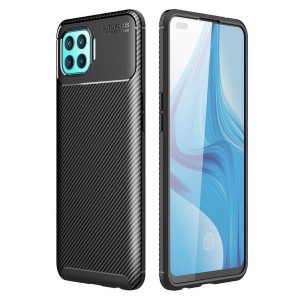 Nettech Oppo Reno 4 Lite Uyumlu Auto Seri Arka Koruma Kılıf (Siyah) NT-88318