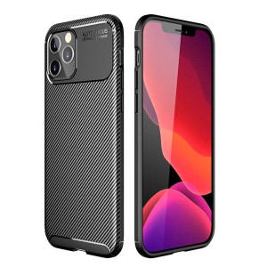 Nettech Apple iPhone 12 Pro Max Uyumlu Auto Seri Arka Koruma Kılıf (Siyah) NT-88309