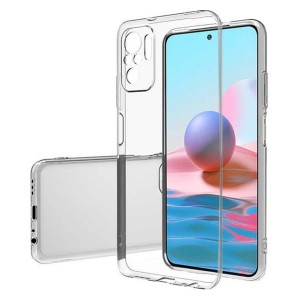 Nettech Xiaomi Redmi Note 10 Uyumlu Lüx Seri Kamera Korumalı Arka Koruma Kılıf (Şeffaf) NT-88868