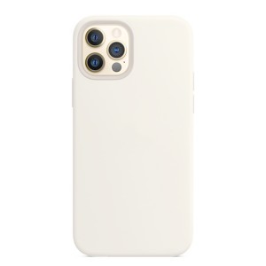 Nettech Apple iPhone 12 Uyumlu Lansman Seri Arka Koruma Kılıf (Beyaz) NT-89034