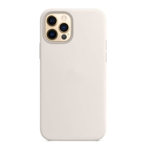 Nettech Apple iPhone 12 Pro Max Uyumlu Lansman Seri Arka Koruma Kılıf (Krem) NT-88963