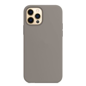 Nettech Apple iPhone 12 Pro Max Uyumlu Lansman Seri Arka Koruma Kılıf (Gri) NT-88962