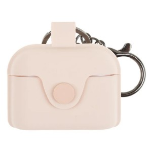 Nettech Apple Airpods Pro Uyumlu Key Craft Seri Arka Koruma Kılıf (Pembe) NT-89182