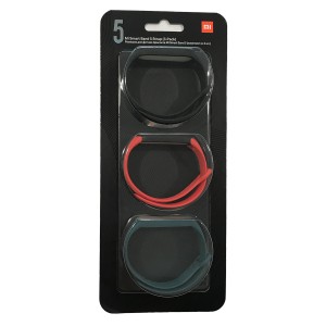 Xiaomi Xiaomi Mi Band 5 Uyumlu Silikon Kordon (Karışık Renk) NT-89411
