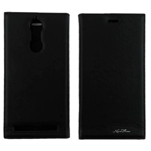 Nettech Lenovo K5 Note A7020 Uyumlu Cüzdan Kapaklı Kılıf (Siyah) VR-1731