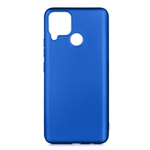 Nettech Realme C15 Uyumlu Trend Seri Arka Koruma Kılıf (Mavi) NT-89334