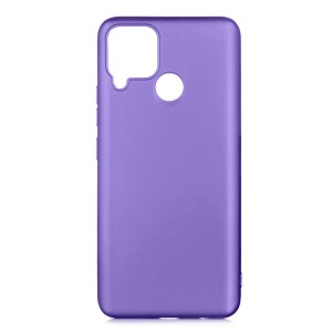 Nettech Realme C15 Uyumlu Trend Seri Arka Koruma Kılıf (Mor) NT-89333