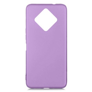 Nettech İnfinix Zero 8 Uyumlu Trend Seri Arka Koruma Kılıf (Lila) NT-89301