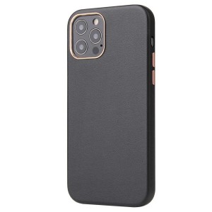 Zore Apple iPhone 12 Pro Max Uyumlu Eyzi Seri Arka Koruma Kılıf (Siyah) NT-89501
