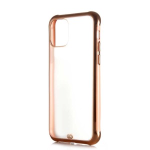 Zore Apple iPhone 12 Pro Max Uyumlu Voıt Seri Arka Koruma Kılıf (Pembe) NT-89525