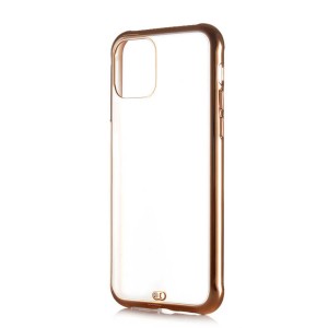 Zore Apple iPhone 12 Pro Max Uyumlu Voıt Seri Arka Koruma Kılıf (Gold) NT-89527