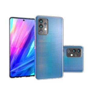 Zore Samsung Galaxy A72 Uyumlu Şeffaf Seri Arka Koruma Kılıf (Şeffaf) NT-89457