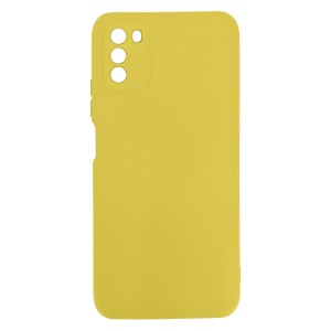 Nettech Xiaomi Poco M3 Uyumlu Nano Arka Koruma Kılıf (Sarı) NT-87734